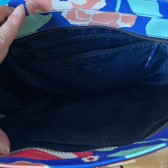 Kate spade abstract floral tote - Picture 3 of 5